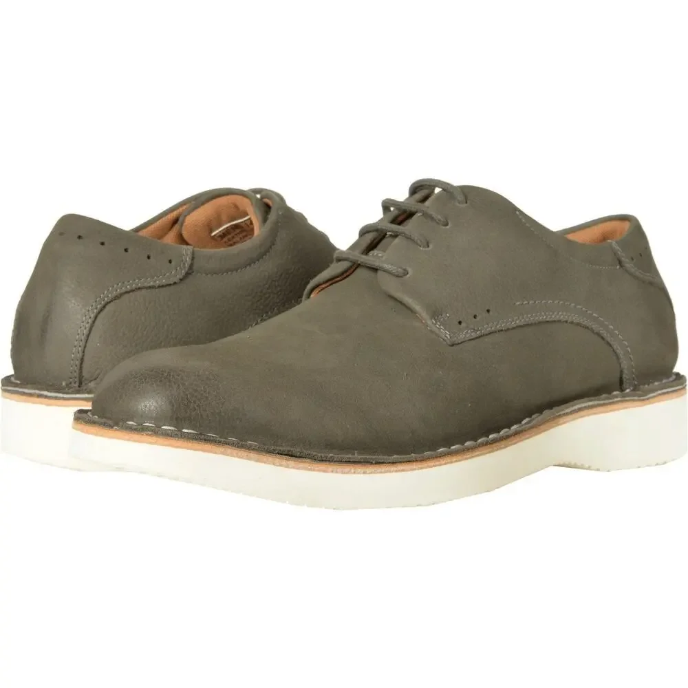 Florsheim Navigator Plain Toe Oxfords Men's Shoes Gray Nubuck 11 M US